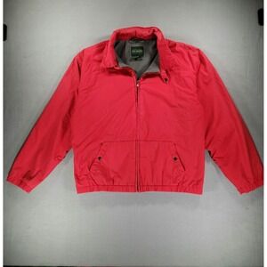 Vintage Neil Martin Full Zip Windbreaker Bomber Jacket Mens XL W/Detachable Hood